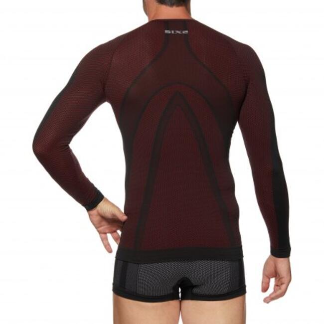 Six2 Maglia Termica Moto Dark Red Unisex